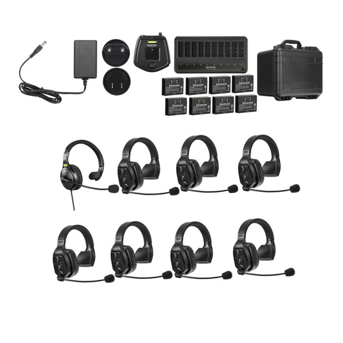 Saramonic WiTalk WT5D Full-Duplex Wireless Intercom Communication Headset System